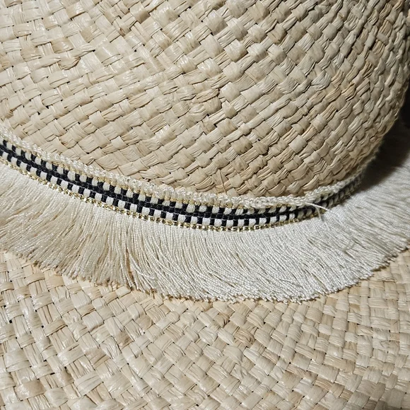Nwt Express Straw Floppy Hat - Picture 6 of 13